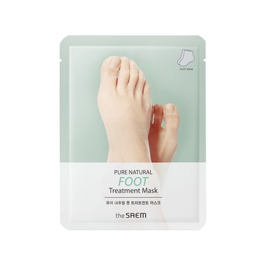 Mascarilla para el tratamiento de pies The Saem Pure Natural 1 unidad 1 unidad