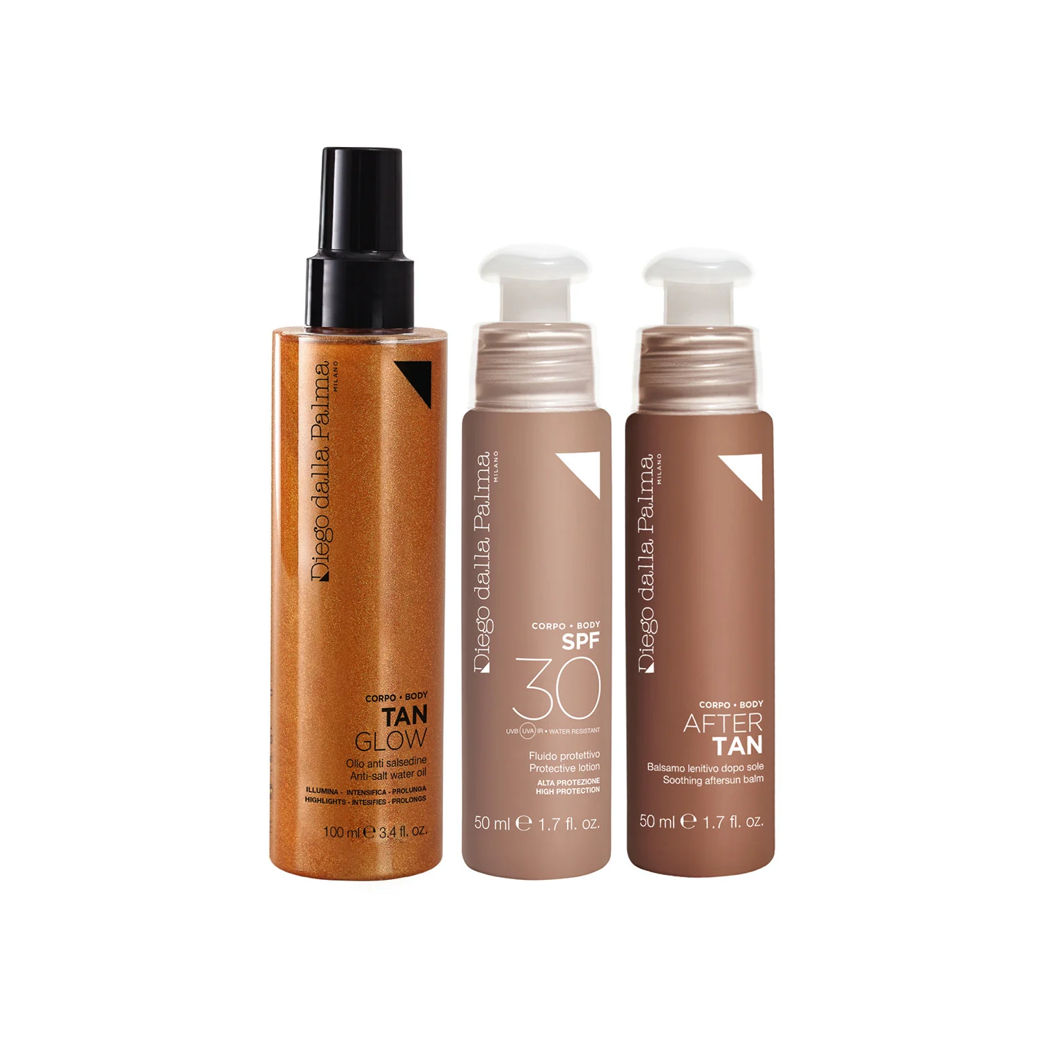 Solari Travel Sun Set Kit SPF30 - Cofanetto Solare, Coffret Solare, Cofanetto Corpo