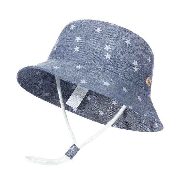 Gorro FUNMOON para niño, gorro de verano para el sol, gorro de playa para bebé, gorro de pescador ajustable para exteriores - 686212