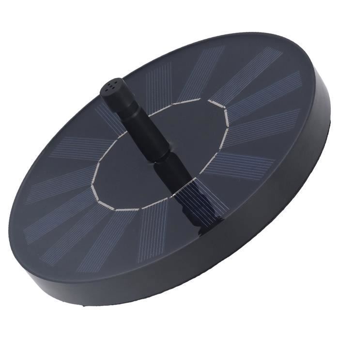 Fuente solar Zerone para estanque, 7V 1.4W, caudal de conversión de alta eficiencia de 200L/h, fuente de jardín.