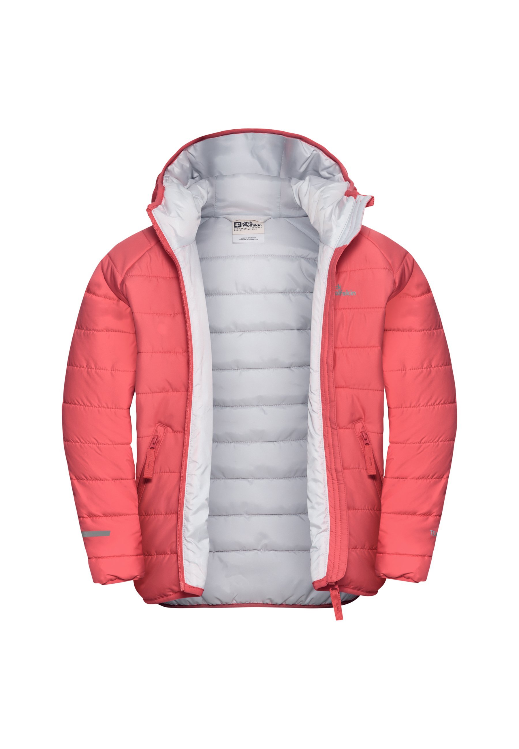 Jack Wolfskin NEW ZENON - Veste de ski - corail coucher de soleil