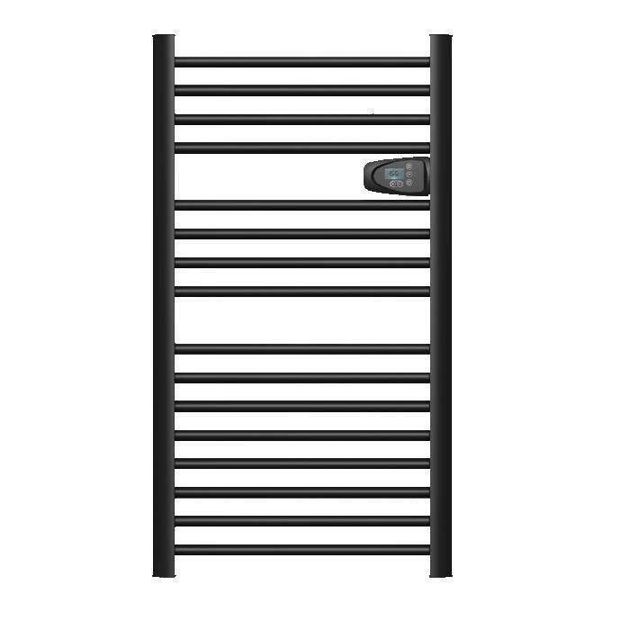 Sèche-serviette électrique sans fluide - BESTHERM - HESTIA 500W - noir
