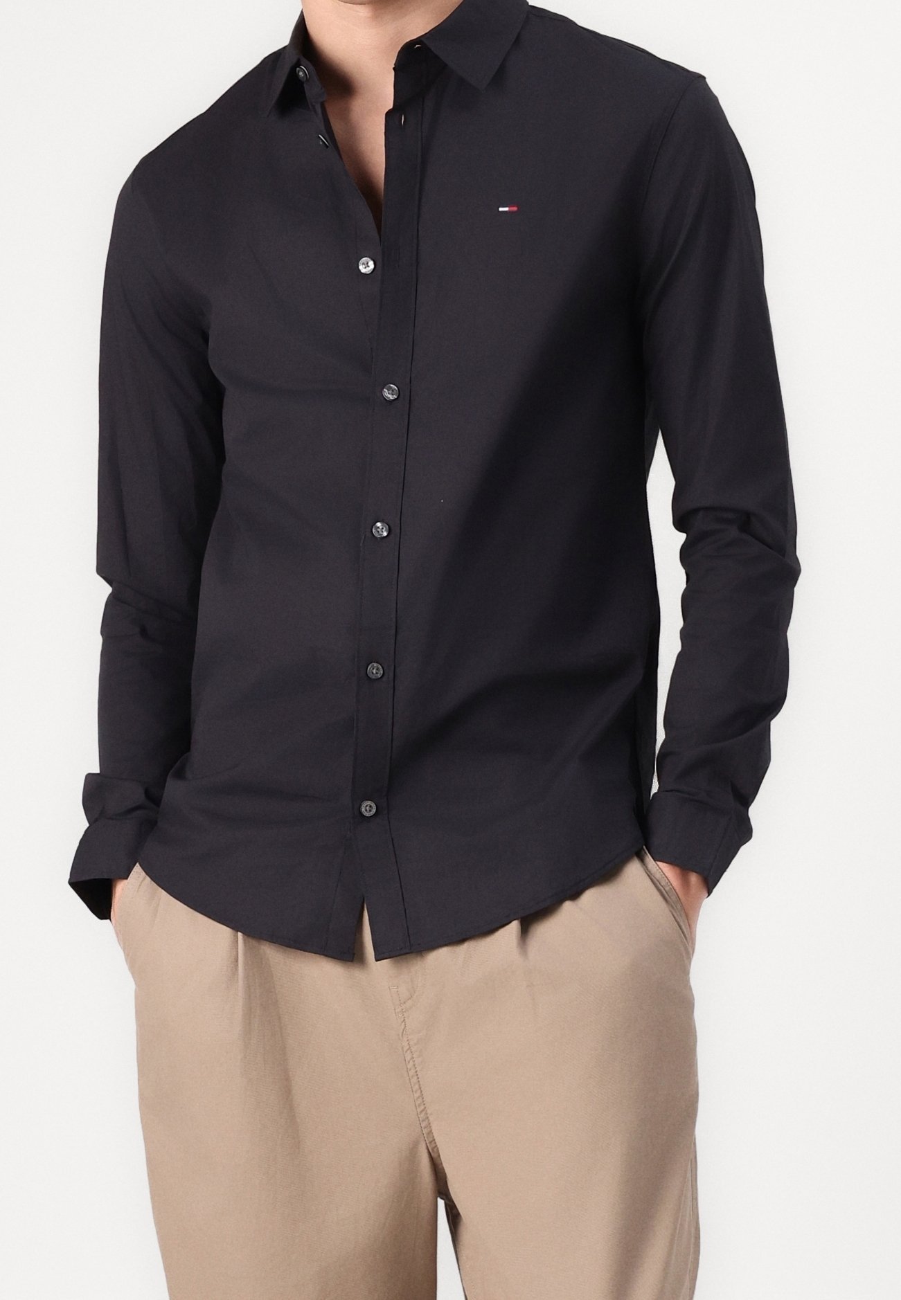 Tommy Jeans shirt - zwart