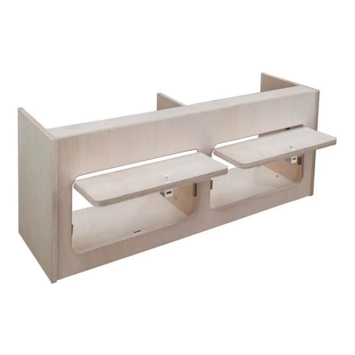 Storage Cabinet - MDF - Campervan - 80cm x 30cm x 30cm - 2 Doors - Soft Close