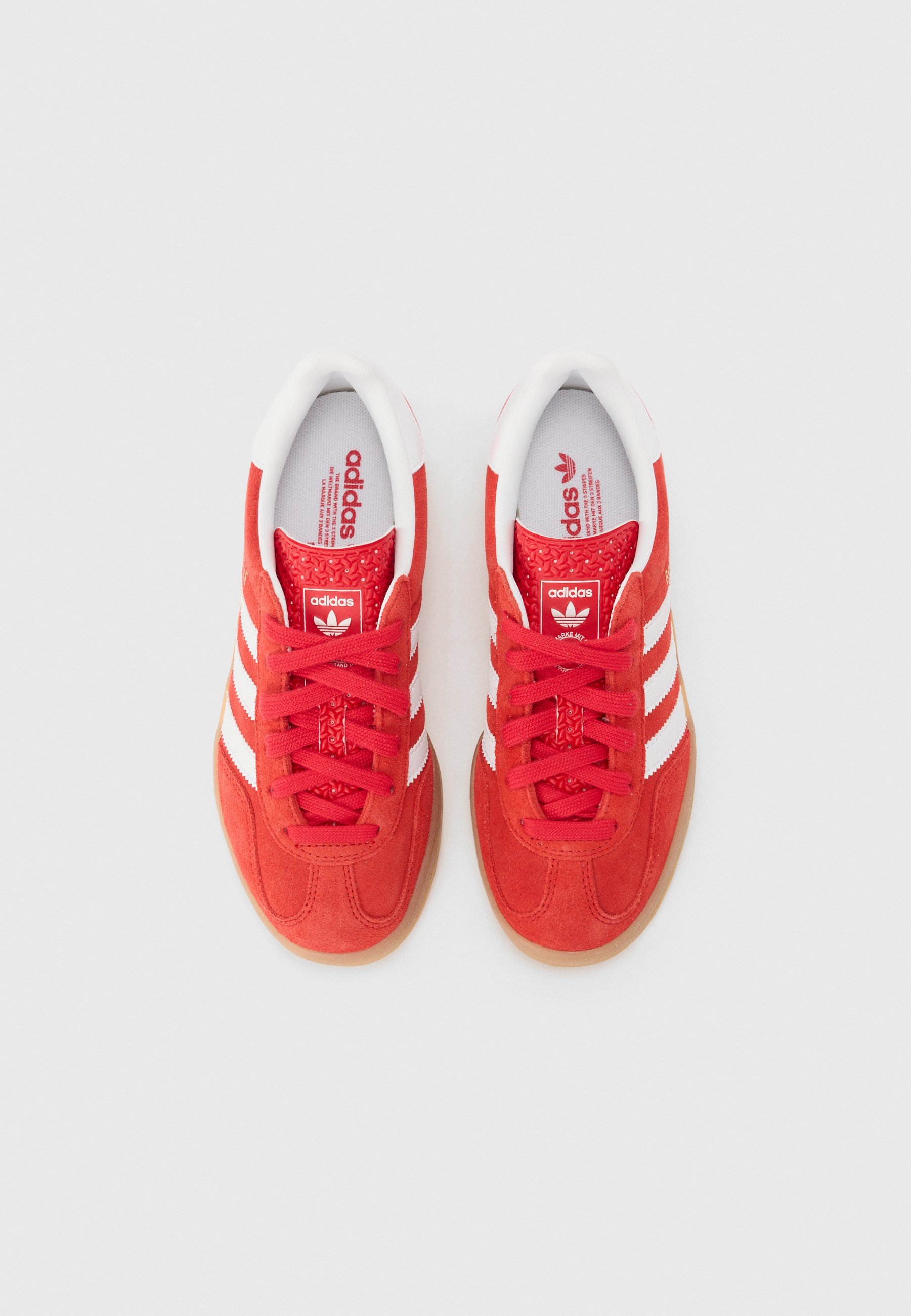 adidas Originals GAZELLE UNISEX - Sneakers - mooier scharlakenrood/wit