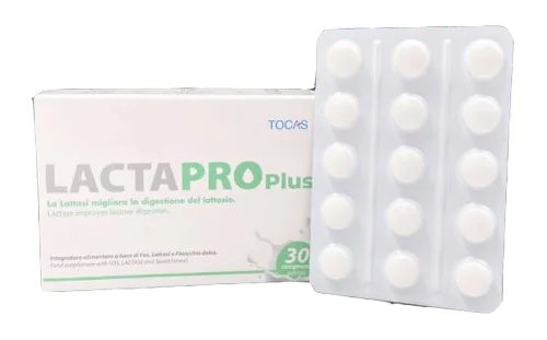 Lactapro Plus 30 tabletten Lactose-intolerantie