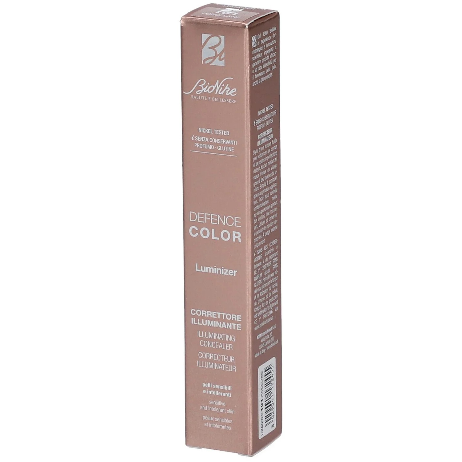 Corretivo iluminador Bionike Defence Color Luminizer 101 Porcelain 2 ml