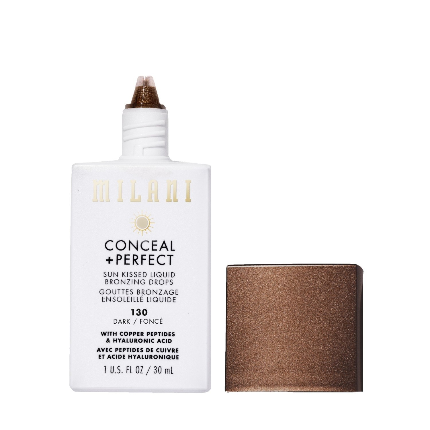 Milani Bronzer korektor + Perfect Sun Kissed tekući bronzer - 30 ml