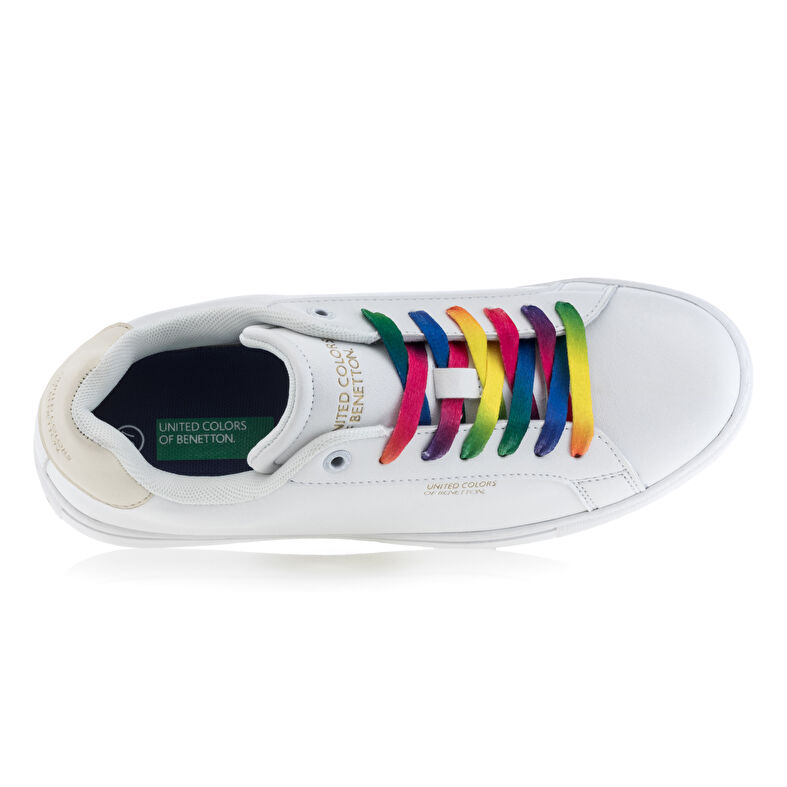 Zapatillas deportivas para mujer, color blanco.