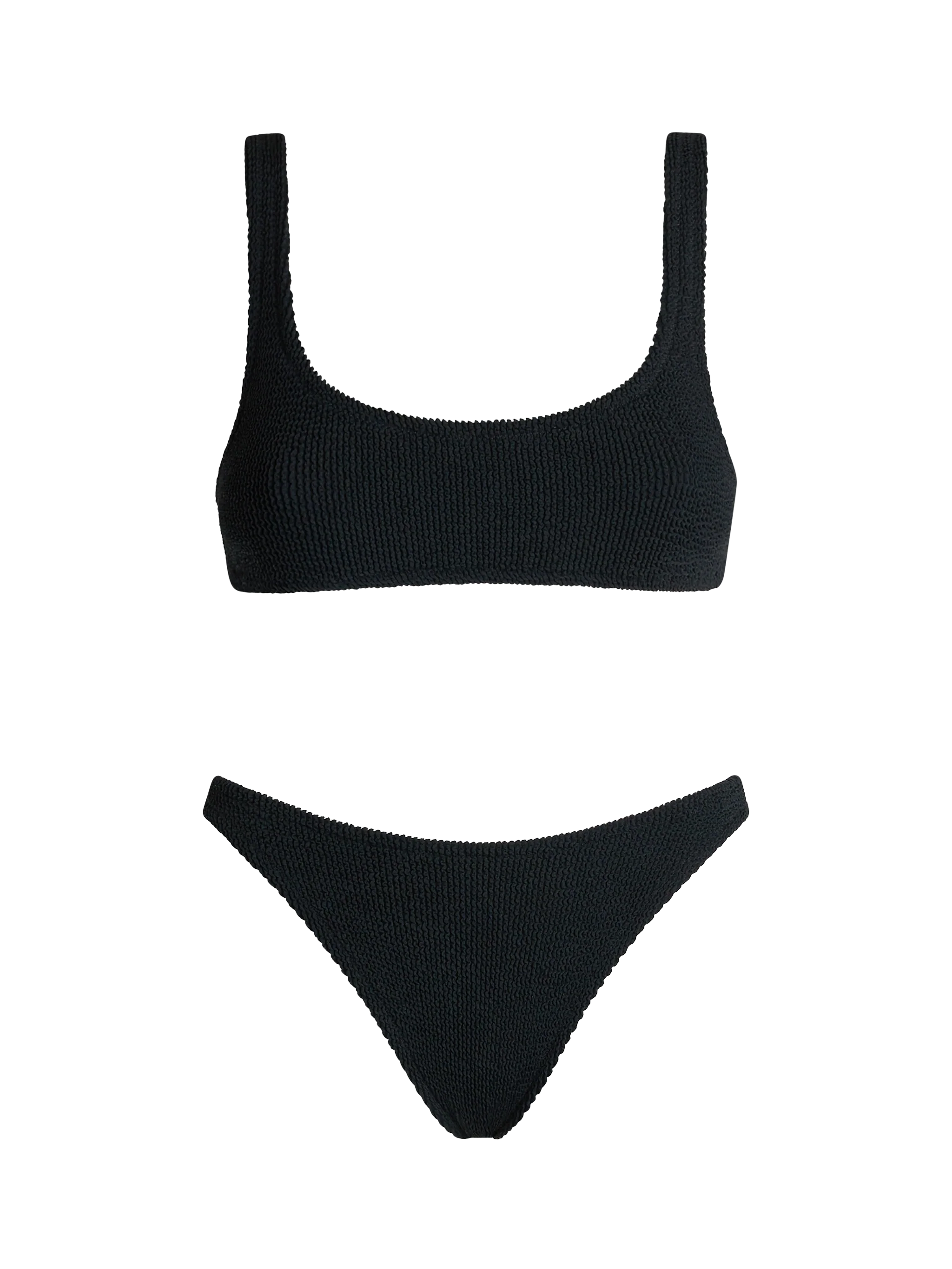 Bikini van nero classico met een bralette met kreukels van Naima Naomi