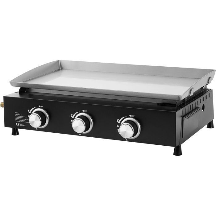 Gasgrill - Kookbox - Cuenca - 3 branders - Kookoppervlak: 61 x 35 cm - Stalen kookkamer