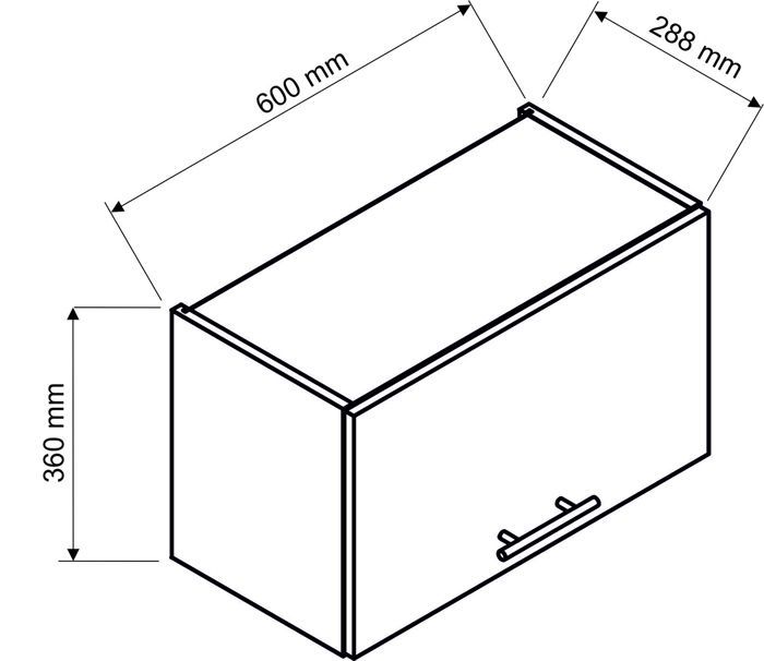 Cuisine complète MILA 6 éléments couleur sonoma avec plan de travail inclus - Longueur 180 cm