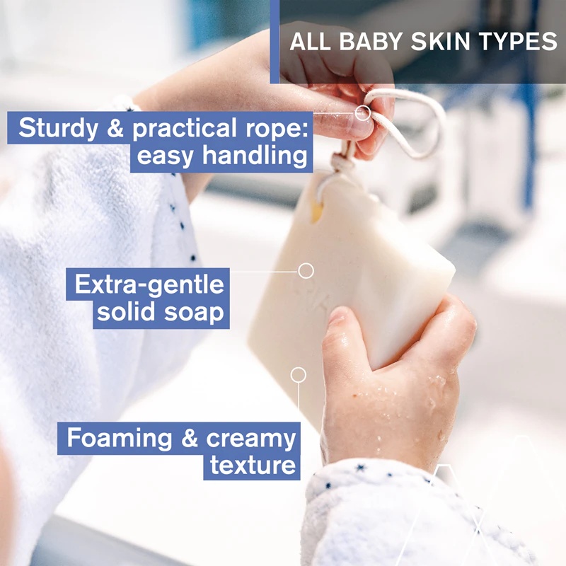 Uriage Bébé 1st Solid Cleansing Cream кремасти сапун за нежну и глатку кожу