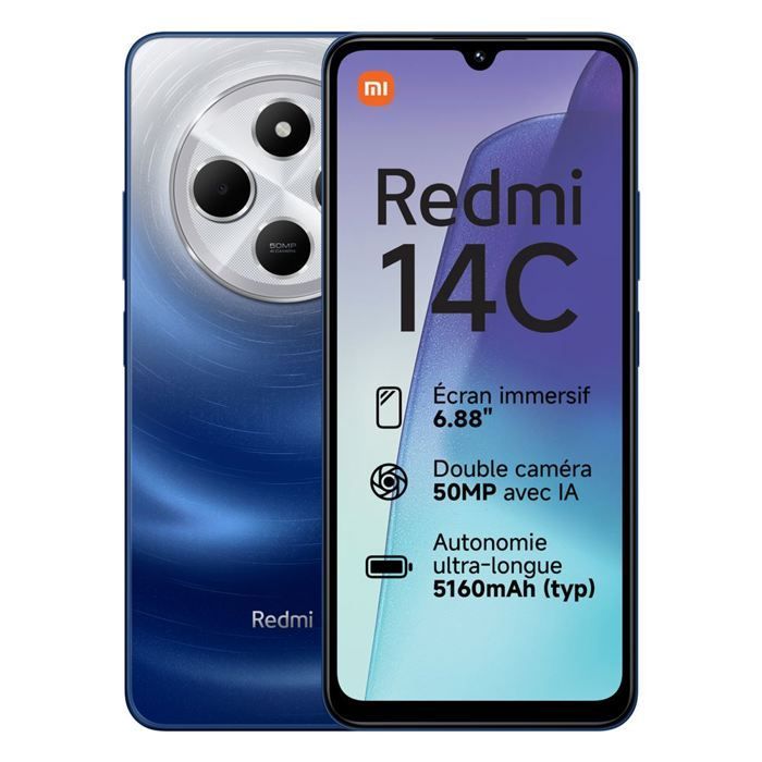 Smartphone - XIAOMI - Redmi 14C - 6.88