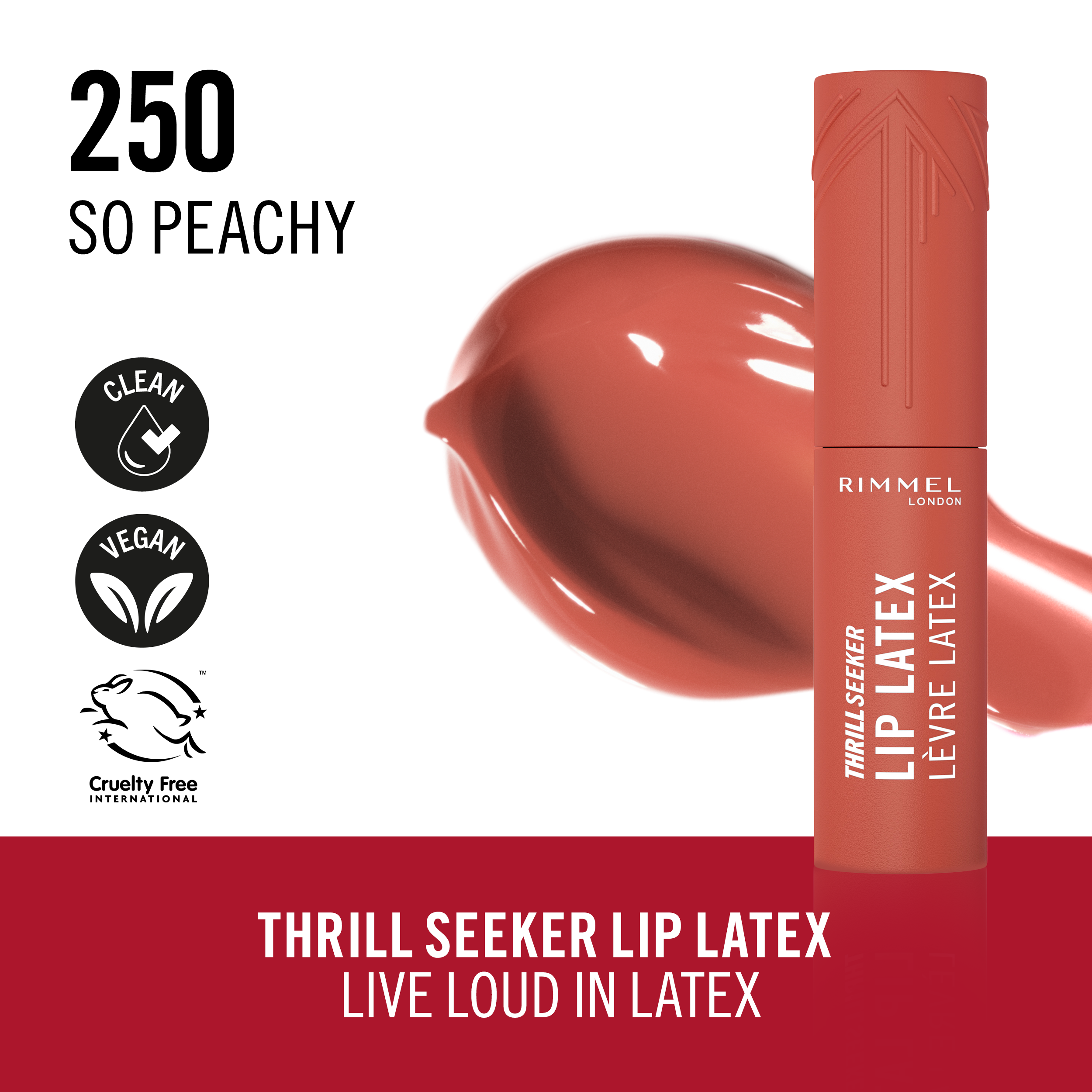 Tekutý rúž Thrill Seeker Lip Latex Tekuté rúže