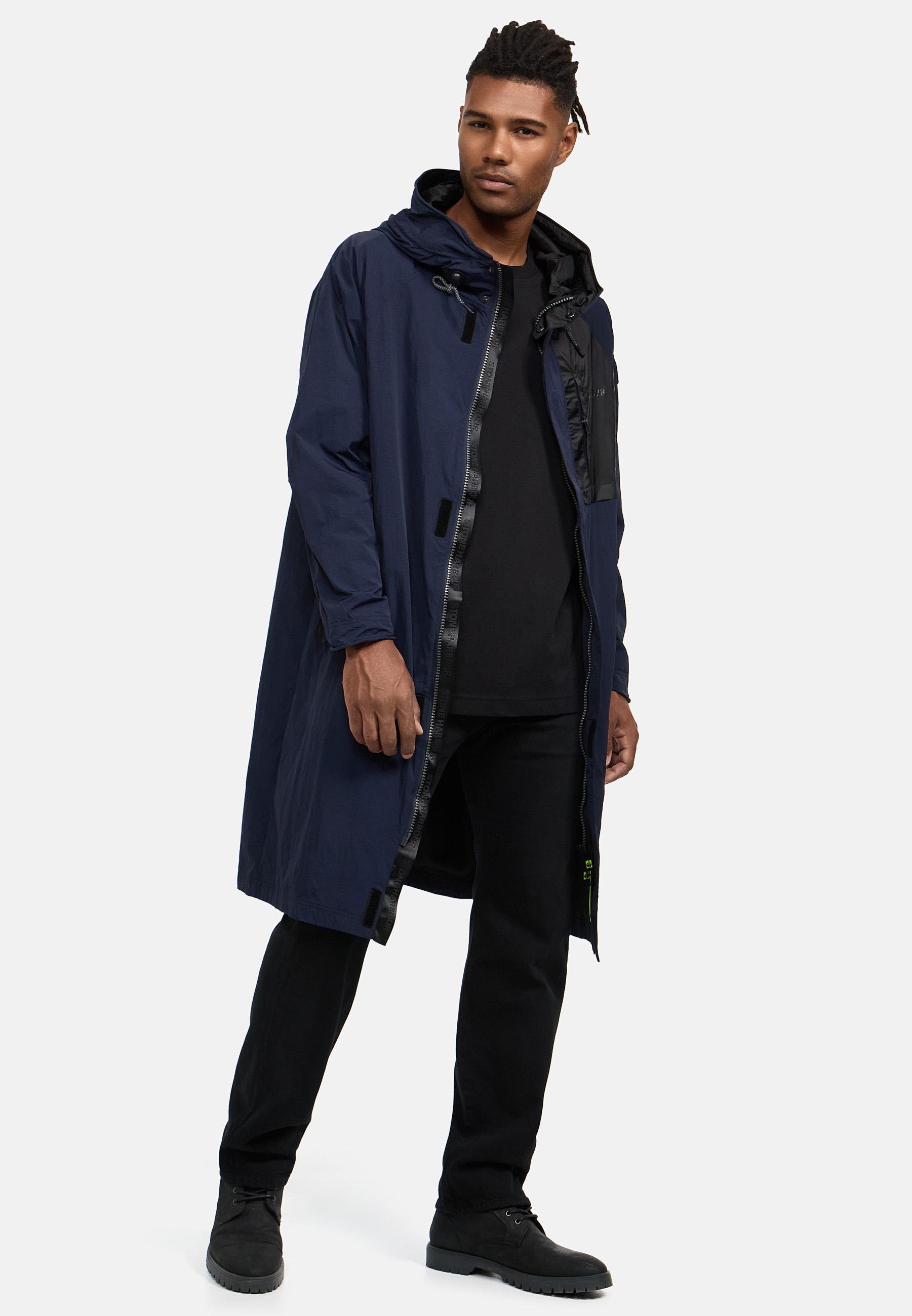 STONE HARBOUR ZAFAAR - Veste imperméable - bleu foncé