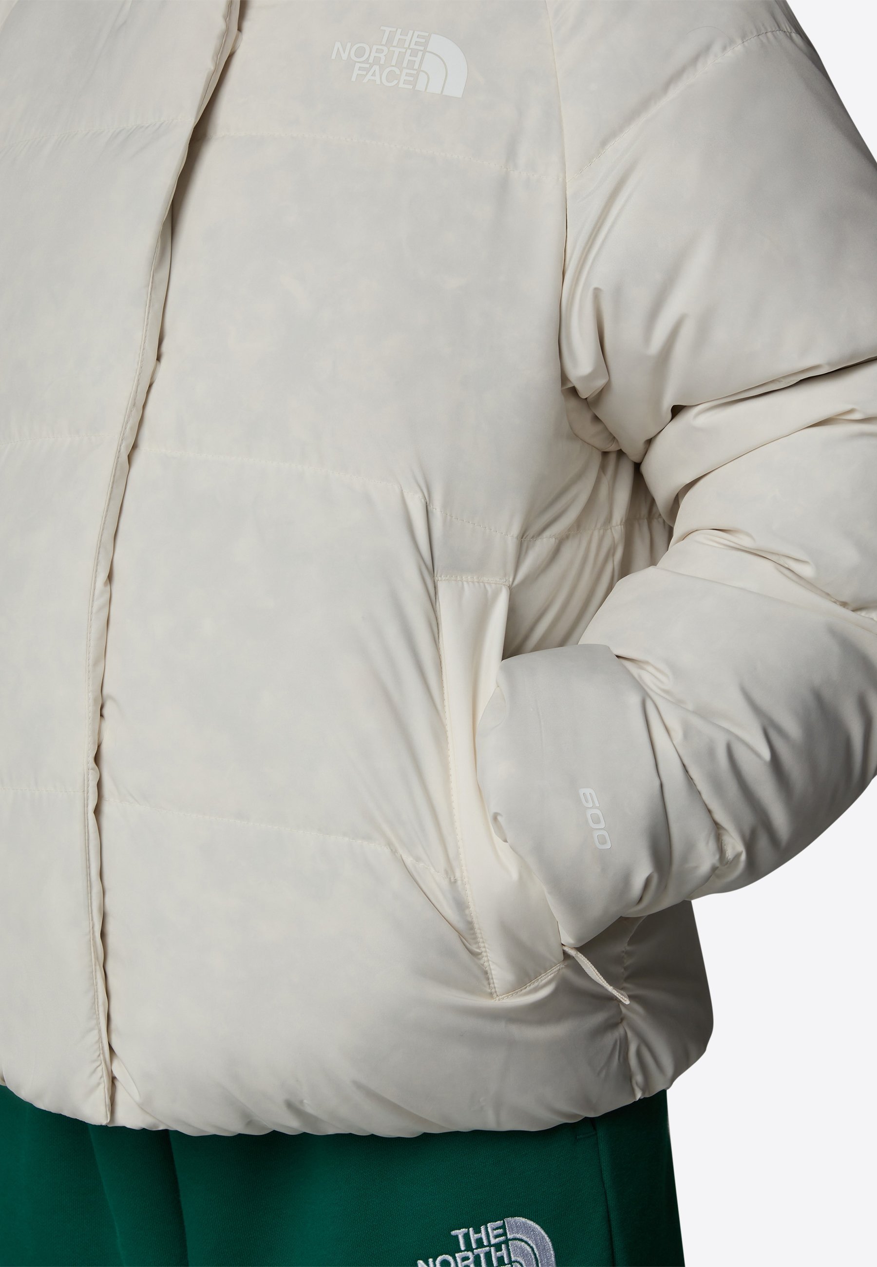 The North Face G NORTH DOWN HOODED JACKET - Donsjack - wit duin