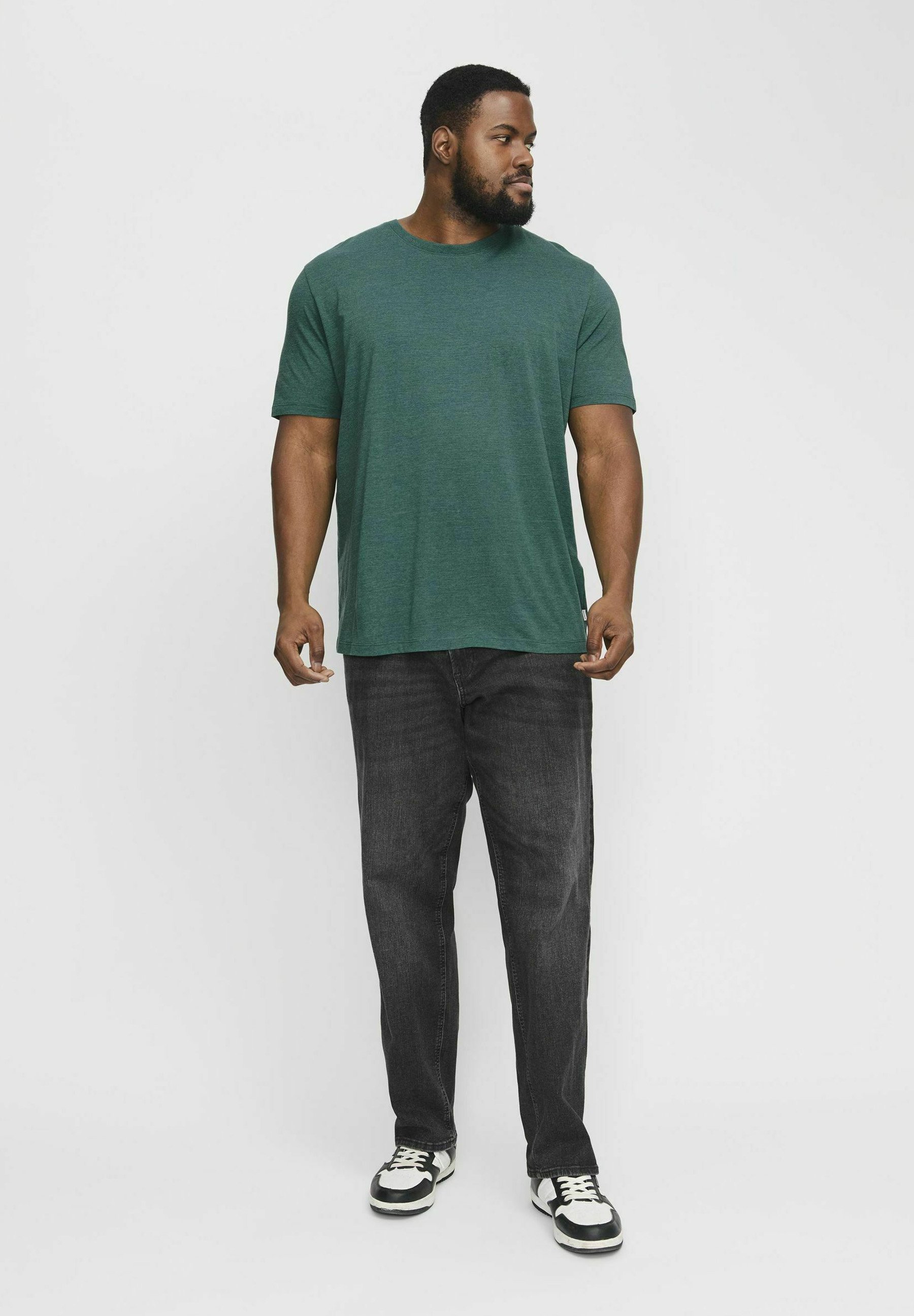 Jack & Jones T-shirt basic taglie forti - tempesta