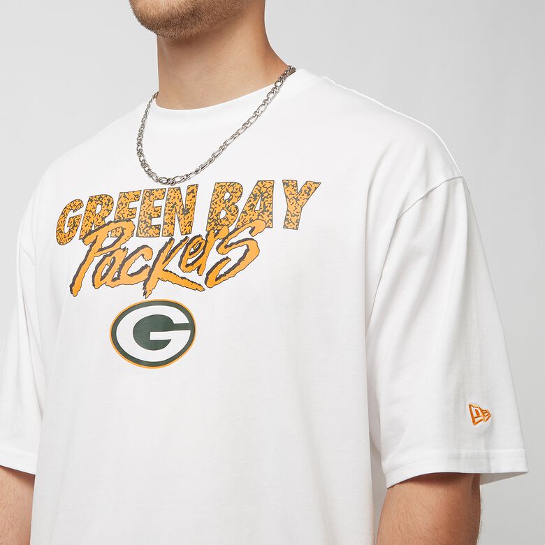 NFL-Schriftzug-T-Shirt im Oversized-Design, Green Bay Packers