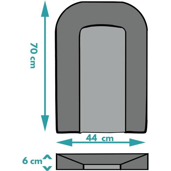 Changing mat - LOOPING - BCLPG - Foam board - Glacier Blue