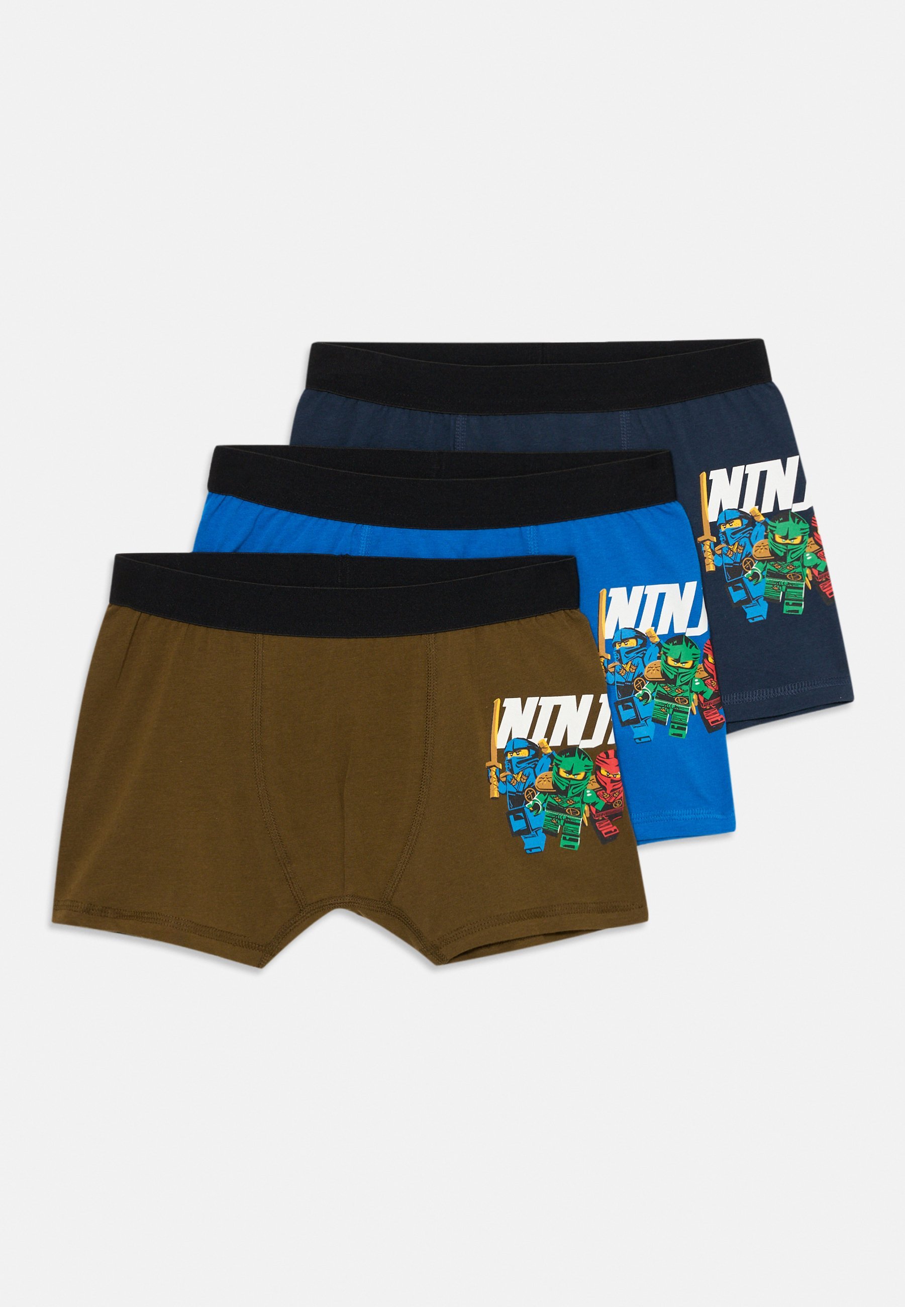 LEGO® kinderkleding AGAN 3-PACK - Broek - donkerblauw