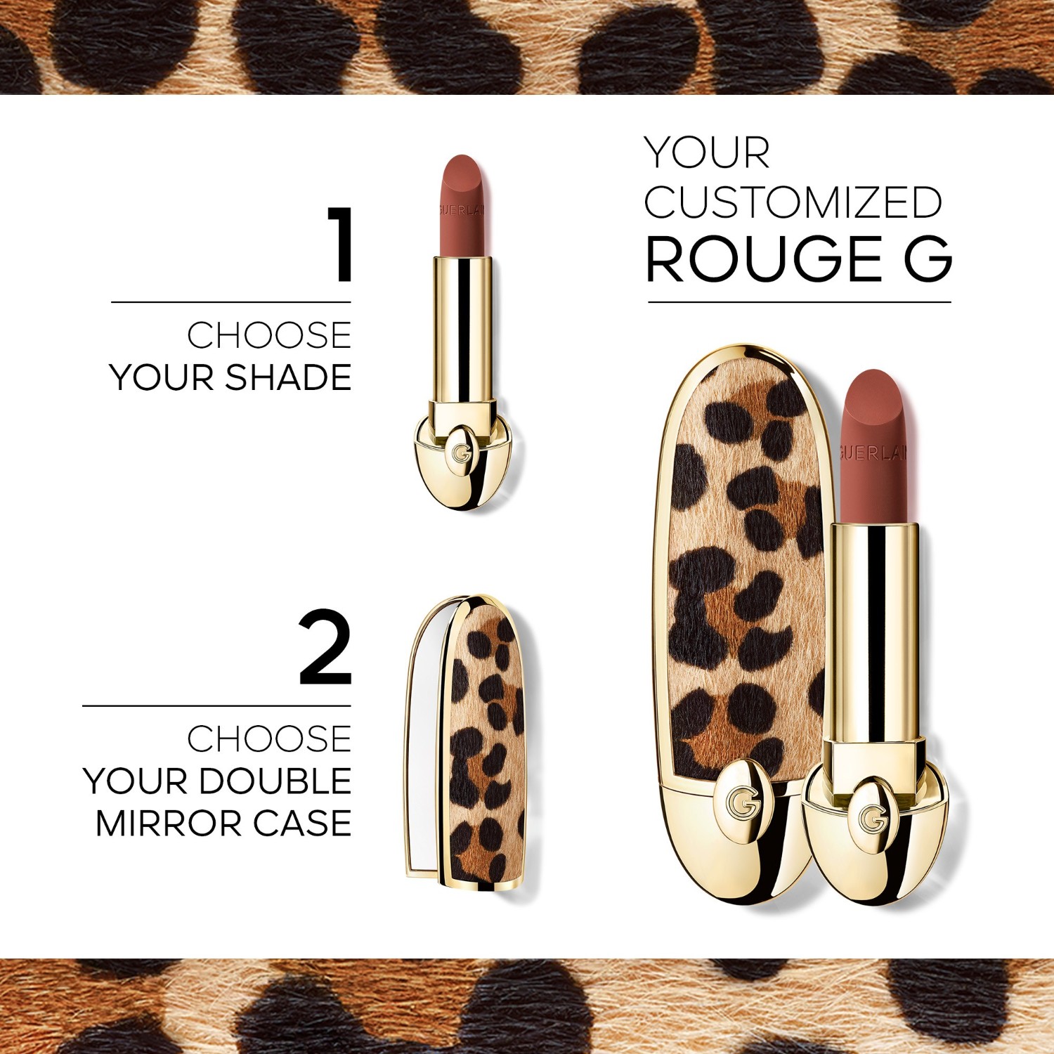 Estuche para labiales Guerlain Rouge G - 1 unidad