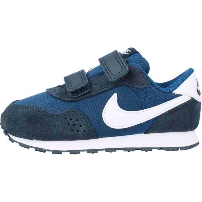 Zapato - NIKE - Md Valiant - Azul - Con cordones - Niño - Plano