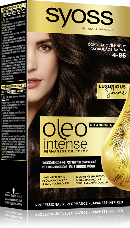 Syoss Oleo Intense coloração permanente para cabelos com óleo