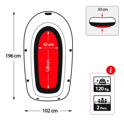 Intex Explorer Pro 200 opblaasboot