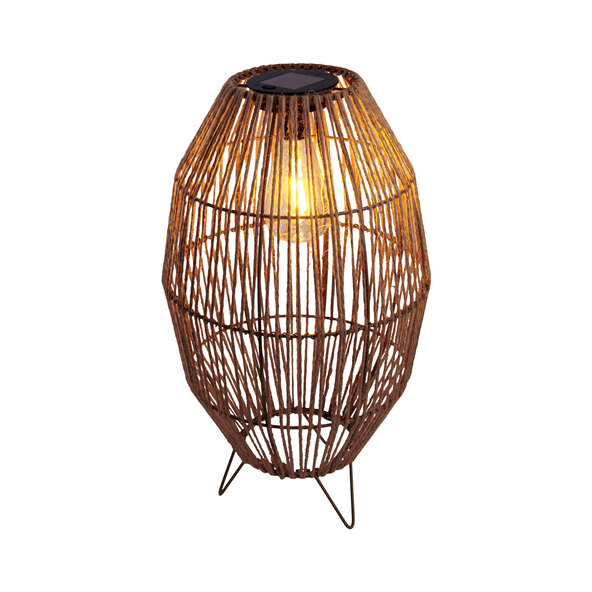 Lampă solară LED Korbinian, 34 x 19,5 cm