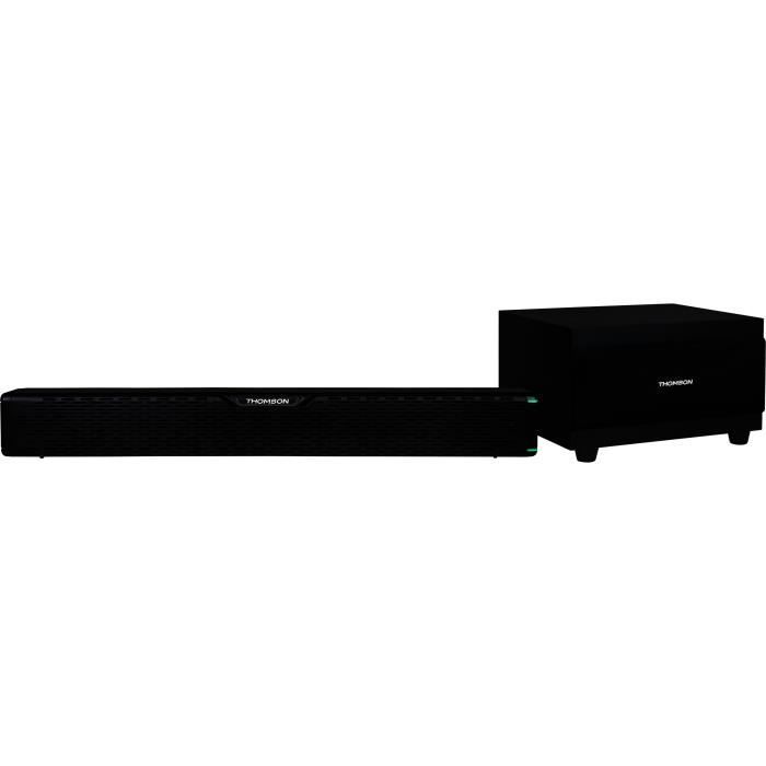 Soundbar THOMSON SB60BTS - Subwoofer wireless - Bluetooth - 120W - Sistema stereo - Montabile a parete