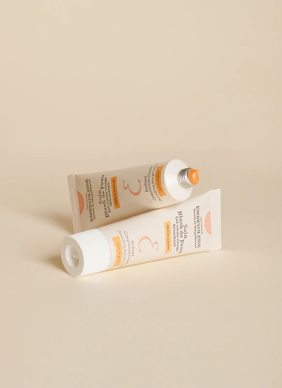 Rozjasňujúci denný krém Embryolisse Soin Blush De Peau Apricot s detoxikačným účinkom