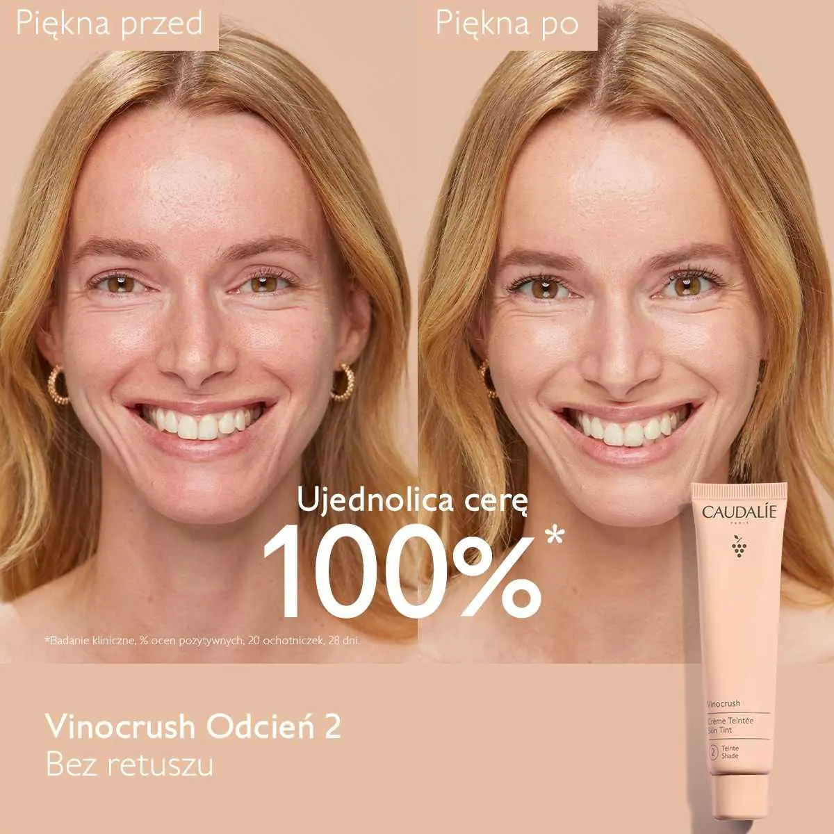 Caudalie Vinocrush Krem koloryzujący, Odcień 2