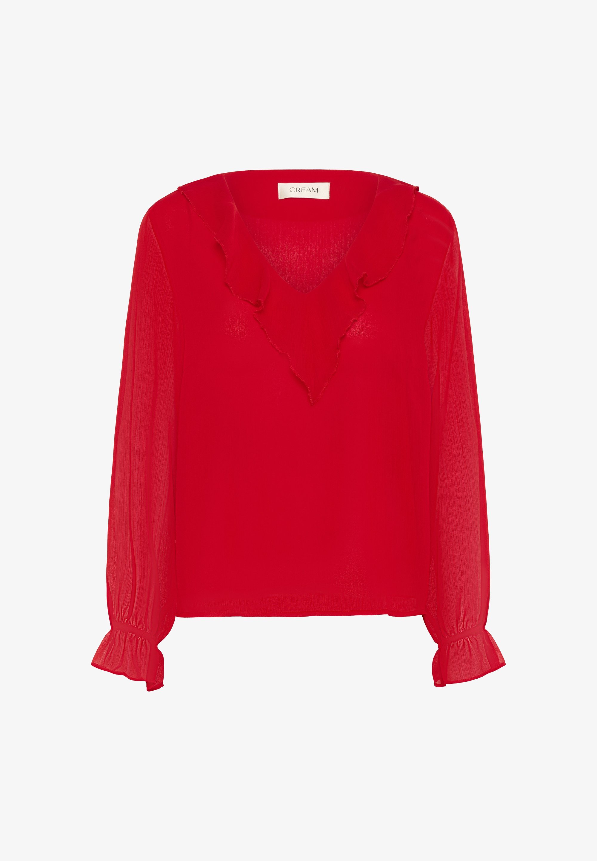 Crème CRFLAKE - Blouse - rood met een hoog risico
