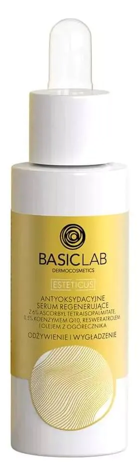 BasicLab Esteticus Emulsyjne serum antyoksydacyjne z witaminą C