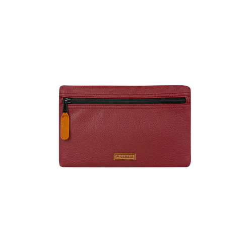 Cabaia Maison Blanche mittlere Vordertasche, bordeauxrot