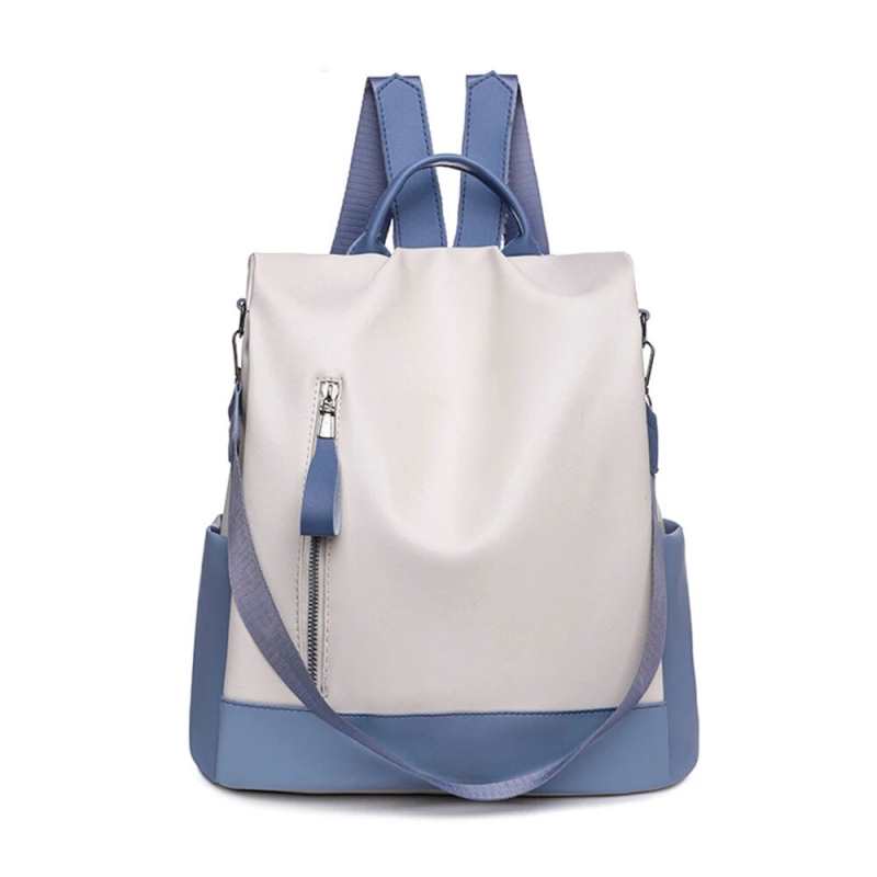 Zaino multifunzionale da donna di design in tinta unita, nuova borsa a tracolla da donna alla moda, borse da viaggio da donna in pelle di alta qualità.