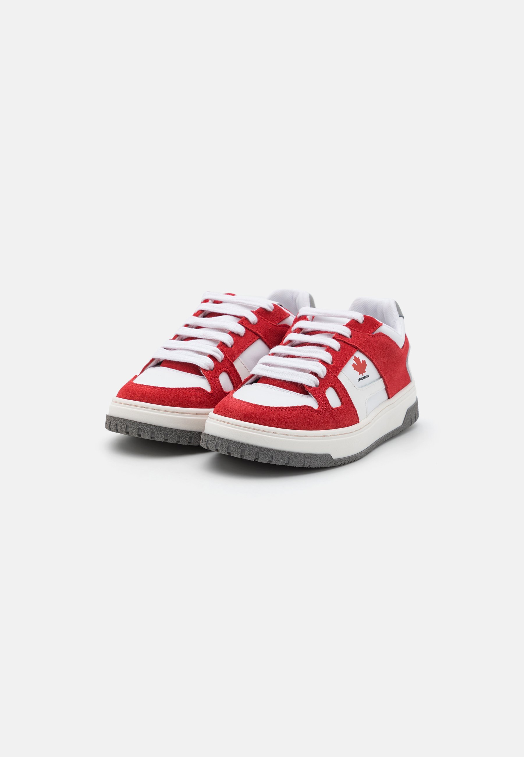 Dsquared2 UNISEXE - Chaussures de skate - blanc/rouge/gris