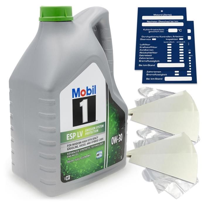 Aceite Mobil 1 Esp IV 0W-30 API de 5 litros de ExxonMobil