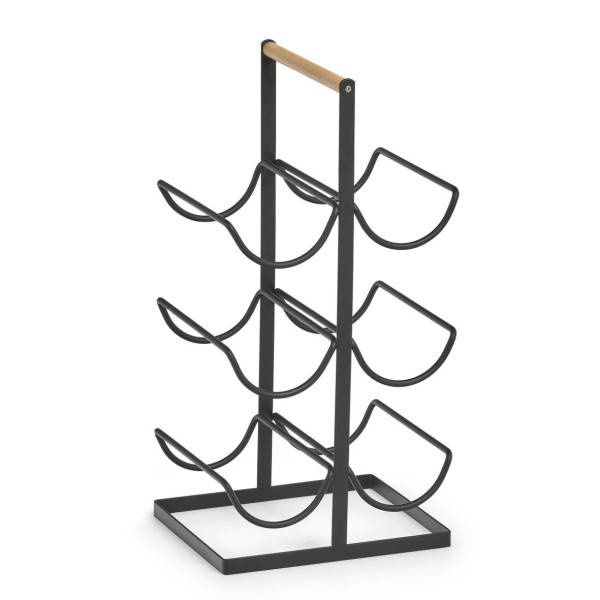 Stojak na wino metalowy, 6-ramienny, 46 cm, ZELLER