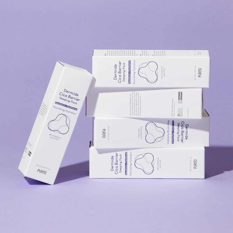 Purito Dermide Cica Barrier Hydraterende Nachtcrème met Ceramiden