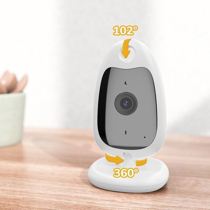 Babyphone 360°, Bébé Moniteur 2.0