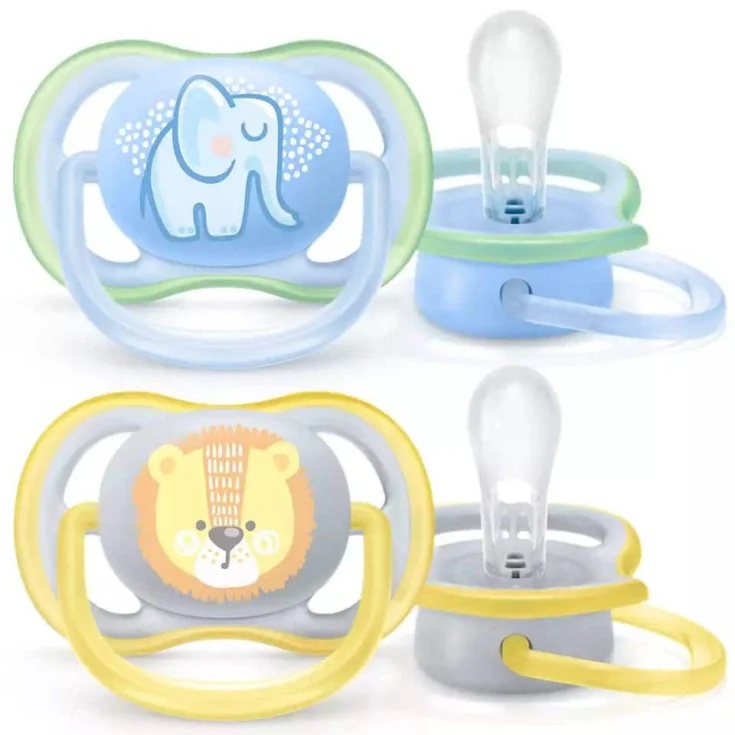 Avent Ultra Air fopspeen 18m+ olifant/hallo
