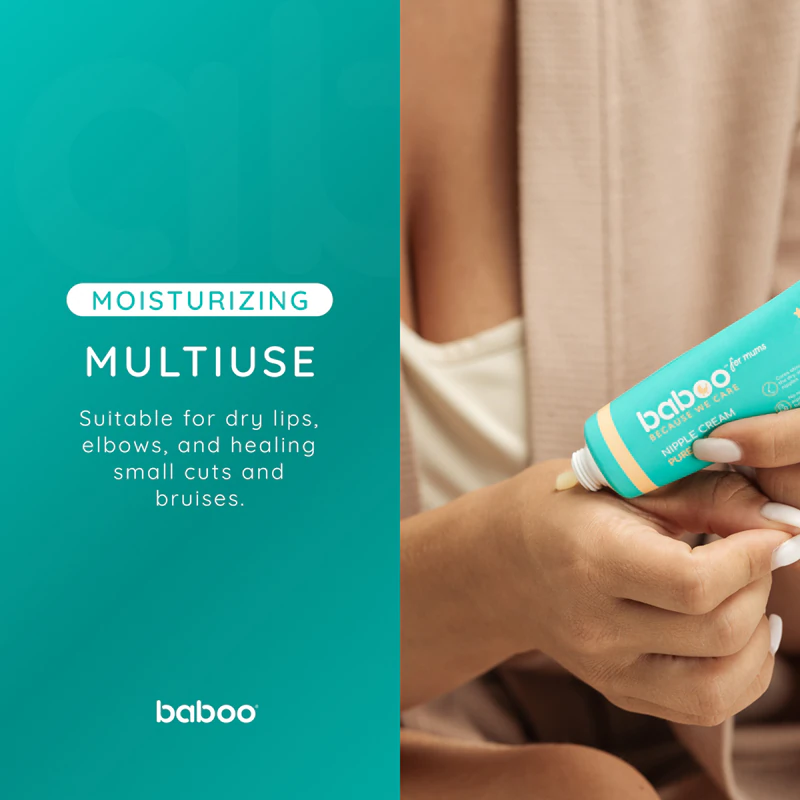 Baboo Nipple Cream Pure Lanolin lanolinová mast