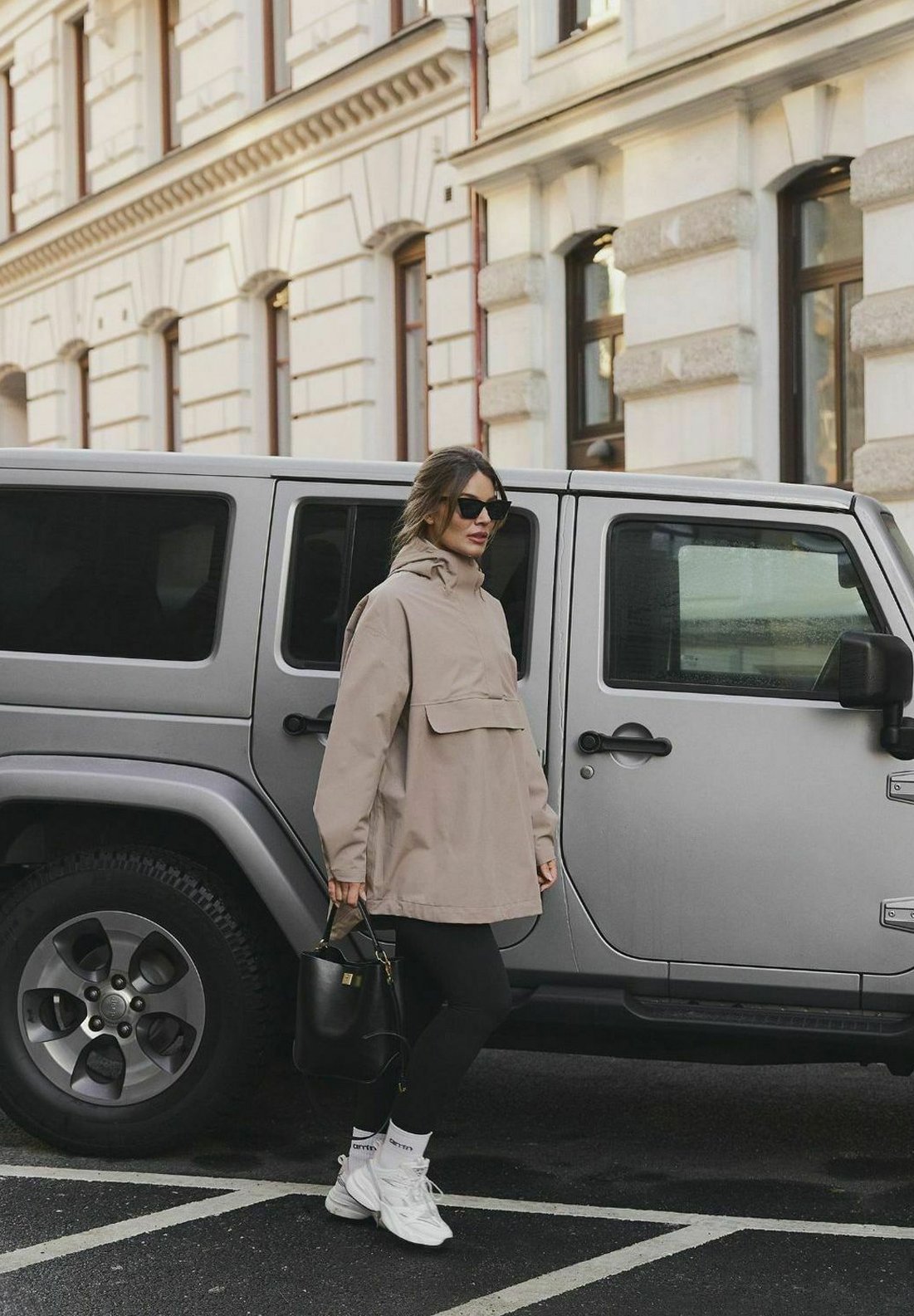 aim'n® OVERSIZED ANORAK - Giacca impermeabile - marrone