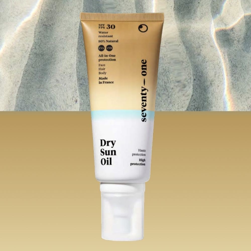 SeventyOne Percent Dry Sun Oil Huile sèche 3 en 1 SPF30