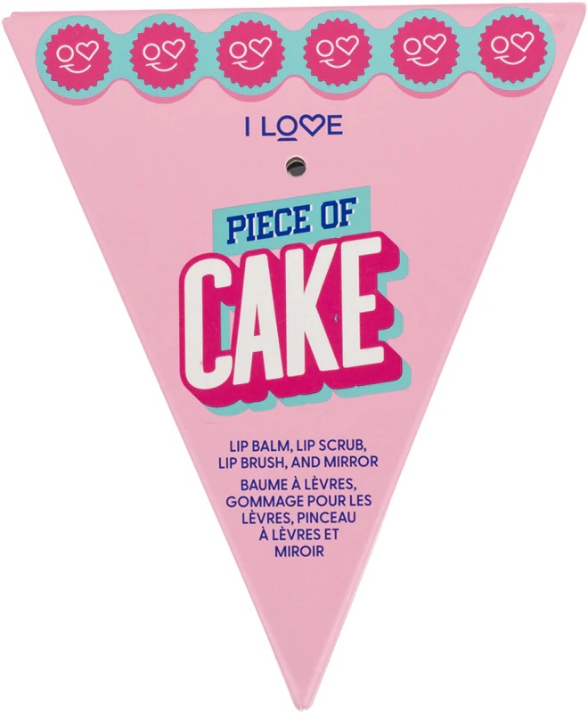 Darilni set za ustnice I Love Piece of Cake
