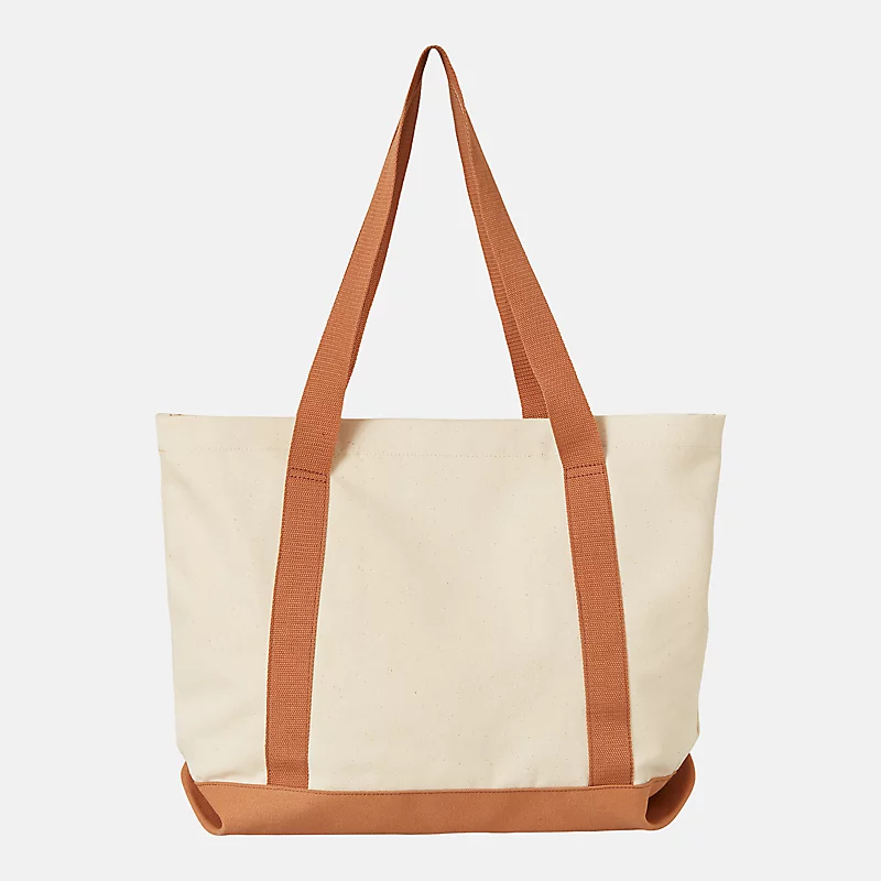 Klassische Unisex-Canvas-Tasche – Walnuss