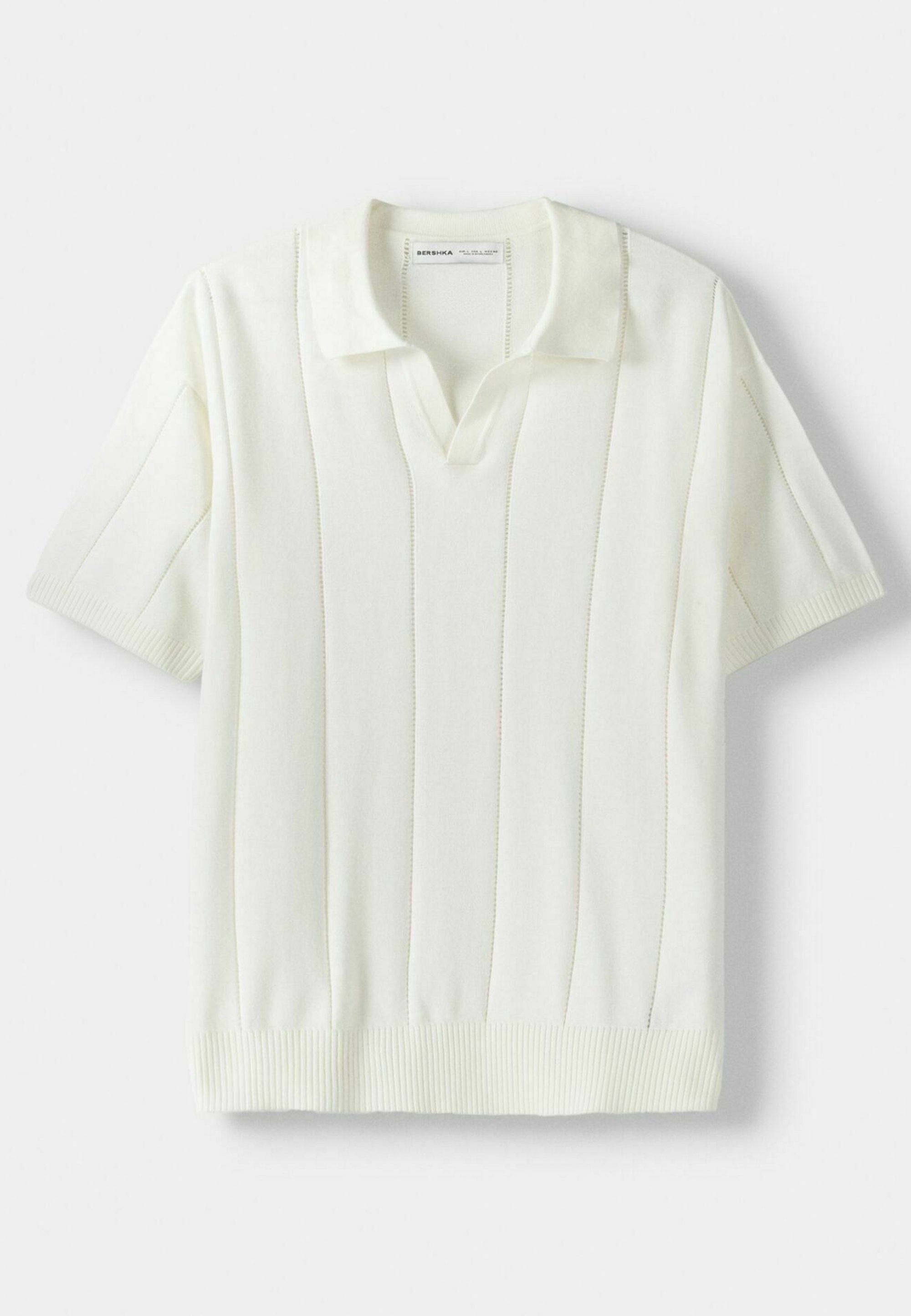 Camisa polo Bershka - branca