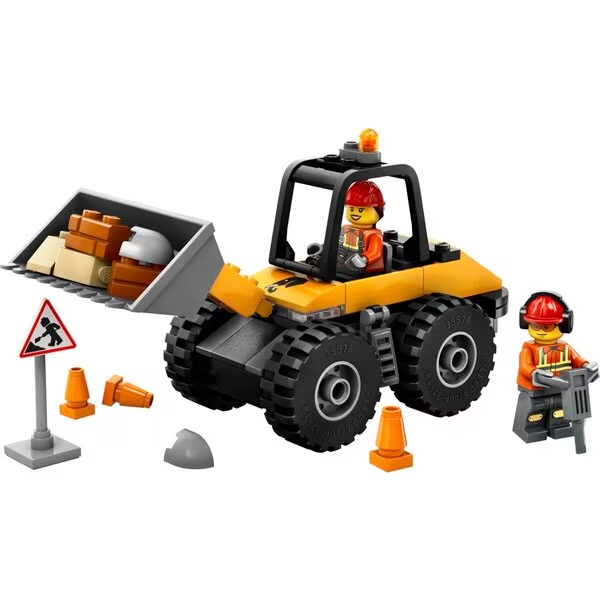LEGO City 60450 Dzeltenais riteņu iekrāvējs<br>